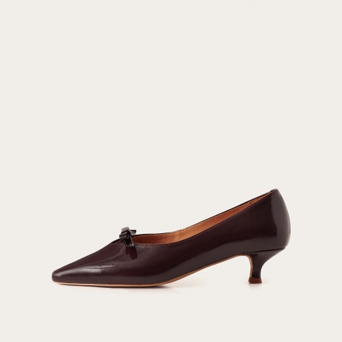 Matana Pumps, glossy bordo